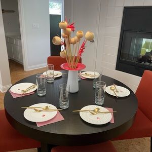 Six Vintage Hobnail Small Plates